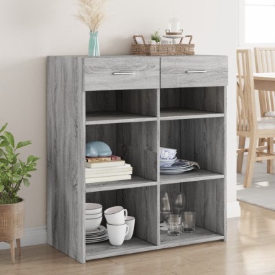 Side cabinet, gray oak,...