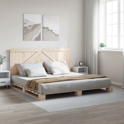 Bed frame with headboard,...