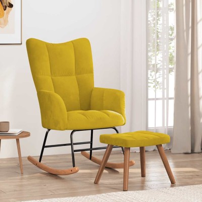 Swivel chair with footrest,...