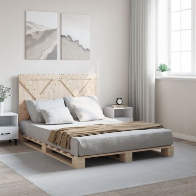 Bed frame with headboard,...