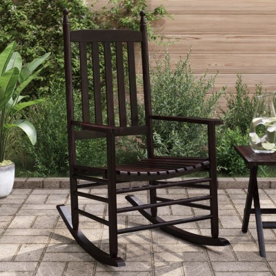 Rocking chairs with curved...