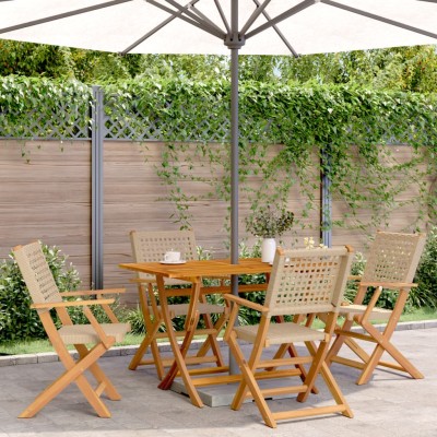 Garden dining set, 5...