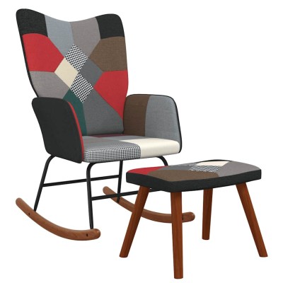 Swivel chair with footrest,...