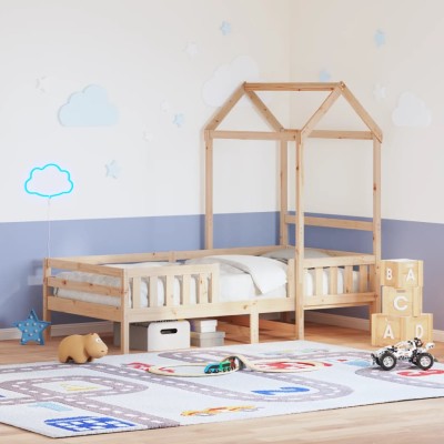 Bed frame with canopy,...