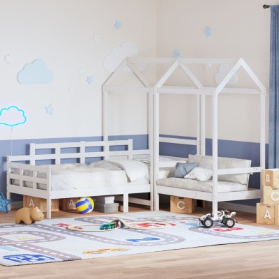 Bed and bench set with...