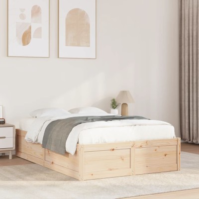 Bed frame without mattress,...