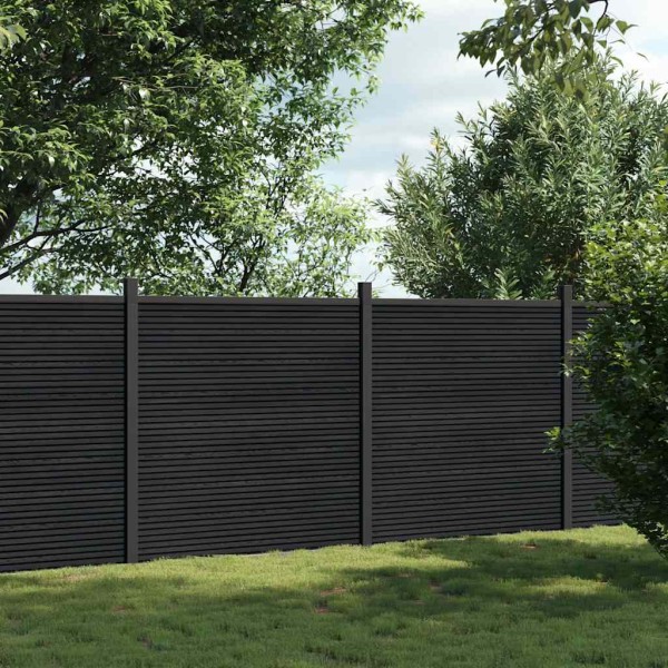 Tvoros segmentas, pilkos spalvos, 353x186cm, WPC