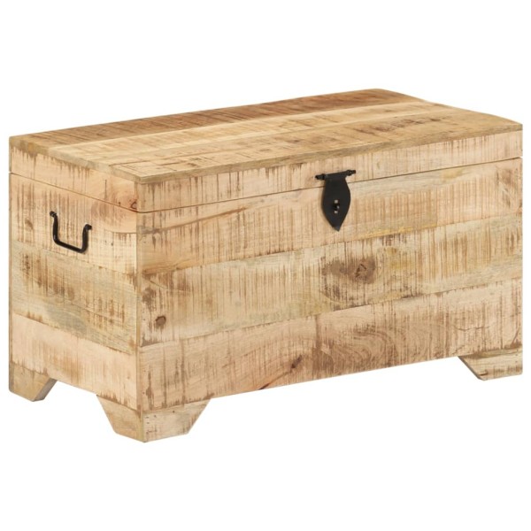 Storage box, solid mango wood