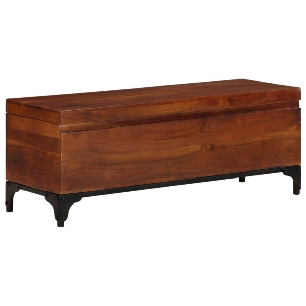 Storage box, 110x35x41cm, solid acacia wood
