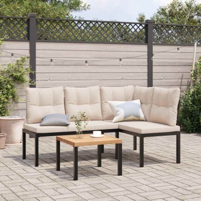 Garden bench set with...