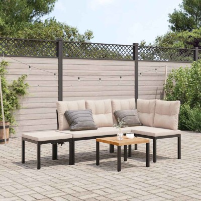 Garden bench set with...