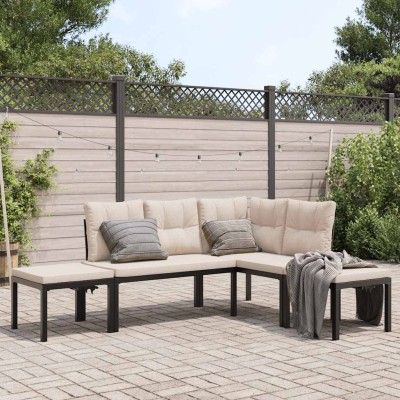 Set of garden sofas with...