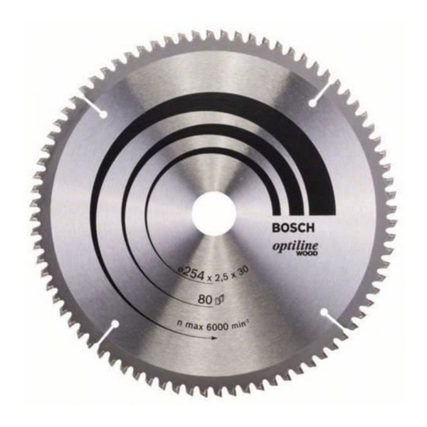 Pjovimo diskas BOSCH Saw Blade Ø 25,4 cm