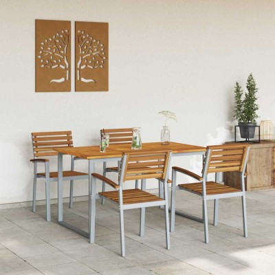 Garden dining set 5 pcs...