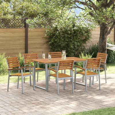 Garden dining set 7 pcs...