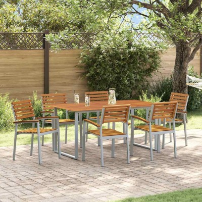 Garden dining set 7 pcs...