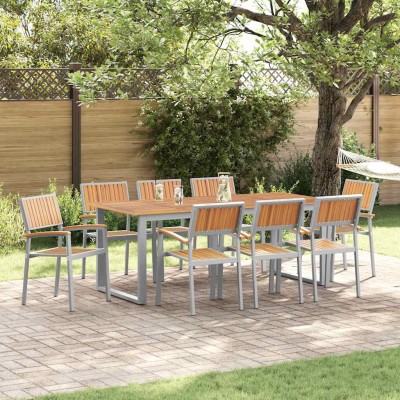 Garden dining set 9 pcs...