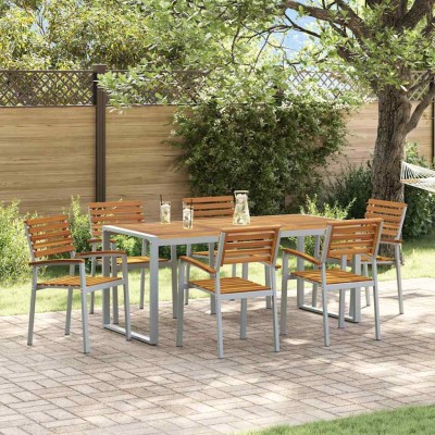 Garden dining set 7 pcs...