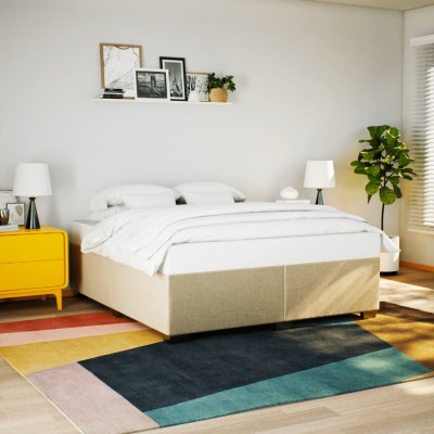 Bed frame without mattress,...