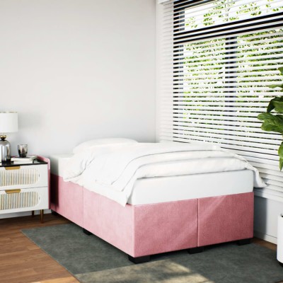 Bed frame, pink, 120x200cm,...