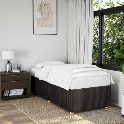 Bed frame without mattress,...