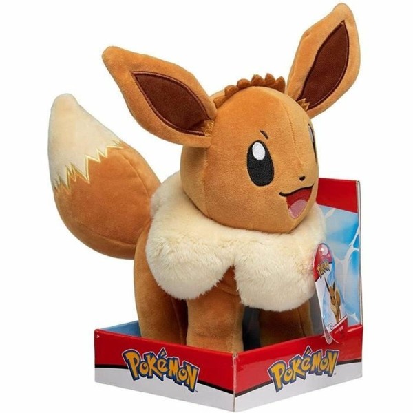 Pehmolelu Pokémon Eevee 30 cm Ruskea