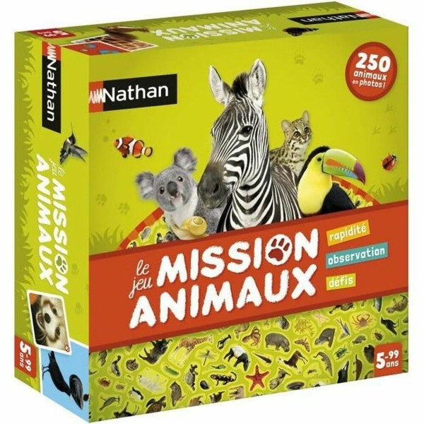 Lautapeli Nathan Mission animaux (FR)