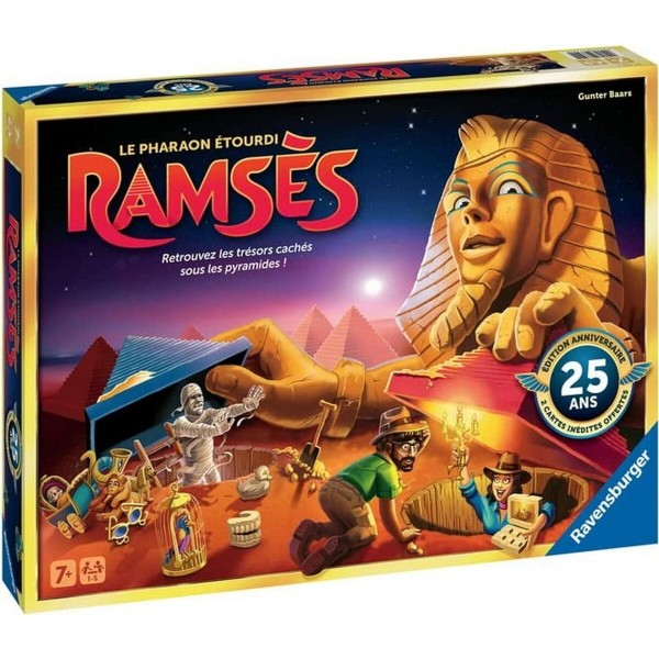 Spēlētāji Ravensburger Ramses 25th anniversary (FR) Daudzkrāsains (Francūzis)