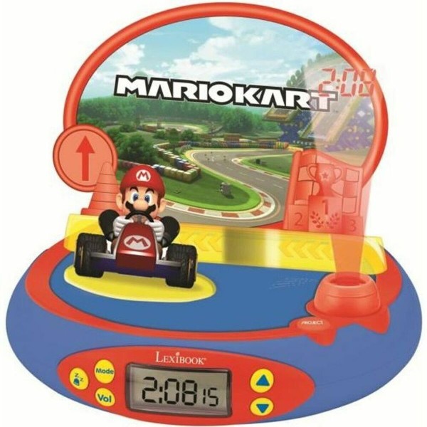 Часы-будильник Lexibook Mario Kart Проектор cо звуком