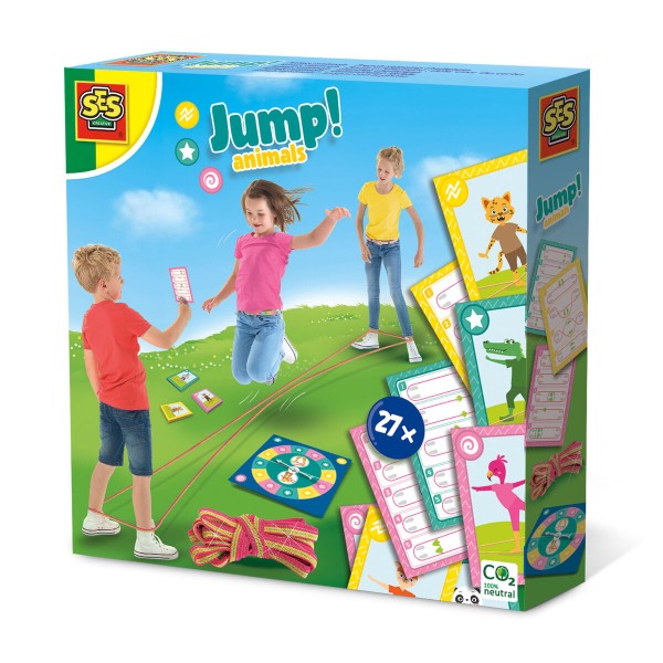 Prasmju Spēle SES Creative Jump! Animals