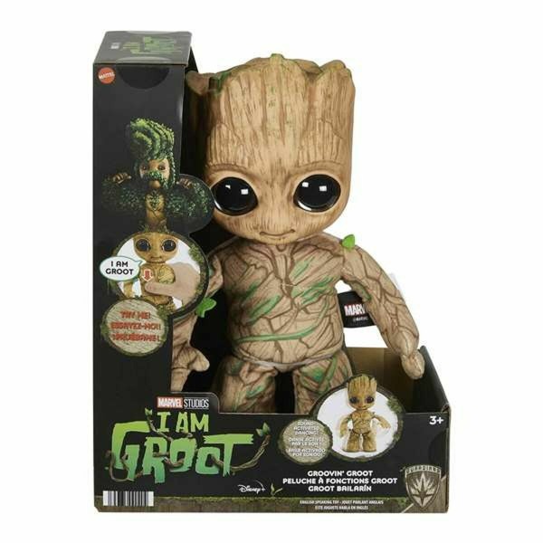 Figuuri, jossa liikkuvat raajat Mattel I Am Groot Valot Liikkeen