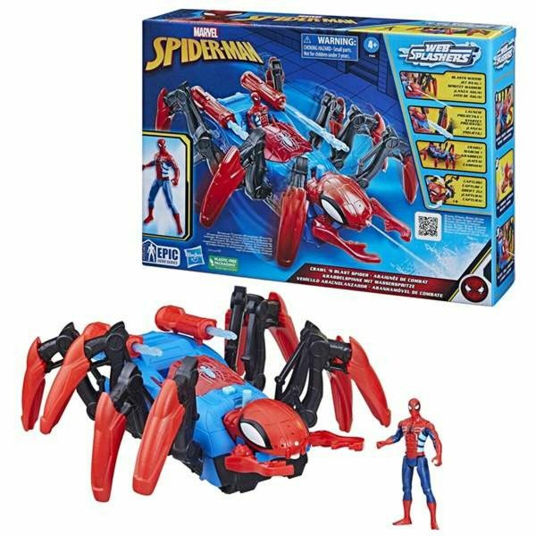 Sõidukite Mängukomplekt Hasbro Spiderman Mürsuheitja