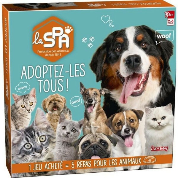 Lautapeli Lansay SPA ADOPT THEM ALL! (FR)