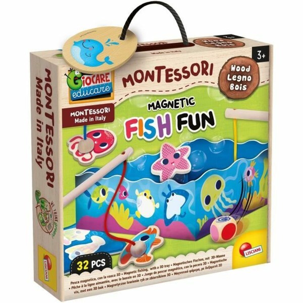 Opettavainen peli Lisciani Giochi Magnetic Fish Fun (FR)