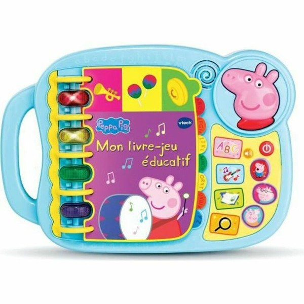 Hariv mäng kolm ühes Vtech Peppa Pig - Mon Livre-Jeu Éducatif (FR)