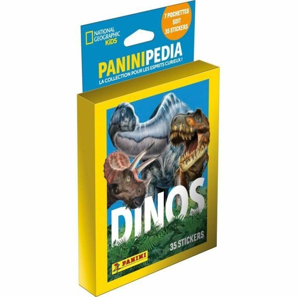 Tarrapaketti Panini National Geographic - Dinos (FR) 7 Kirjekuoret