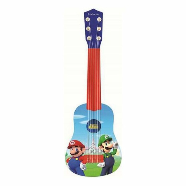 Spēļu Ģitāra Mazuļiem Super Mario Lexibook (53 cm)