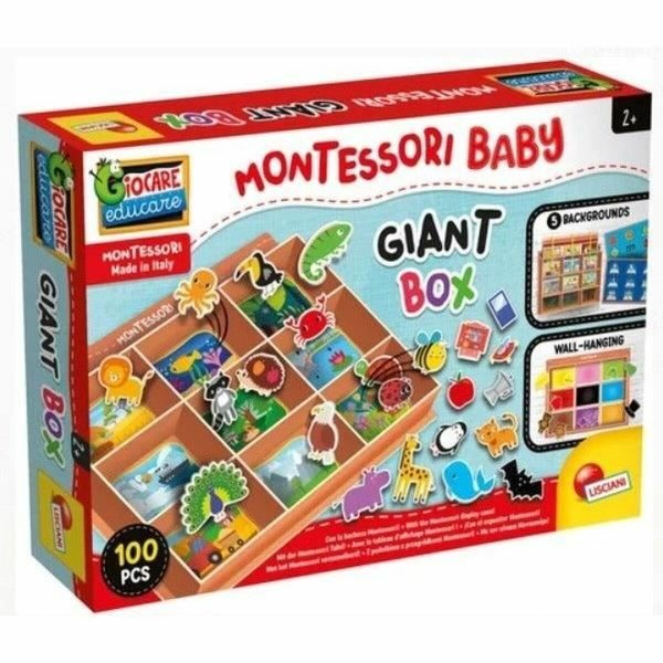 Образовательный набор Lisciani Giochi Montessori Baby Giant Box