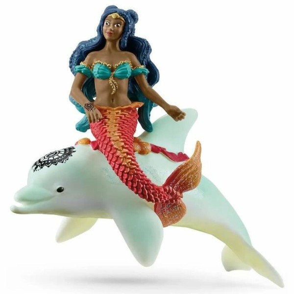 Набор диких животных Schleich Isabelle on Dolphin