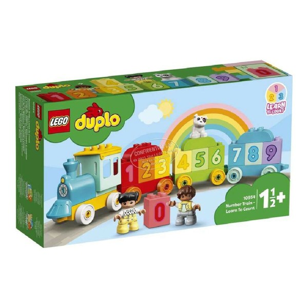 Rakennussetti Duplo Number Train Lego 10954 DUPLO The Number Train Monivärinen (23 pcs)