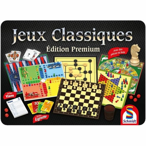 Lauamäng Schmidt Spiele Premium Edition Classic Games Box