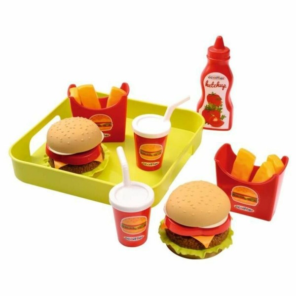 Nukutoidu komplekt Ecoiffier Hamburger Tray 