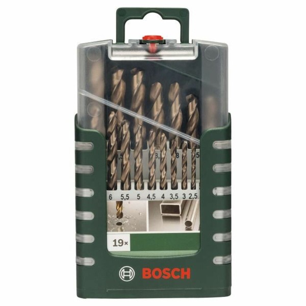 Kelasetti BOSCH 2609255133 Spiraali Teräs Suuri nopeus 19 Kappaletta