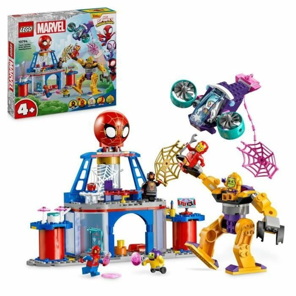 Konstruktsioon komplekt Lego Marvel Spidey and His Amazing Friends 10794 Team S Mitmevärviline