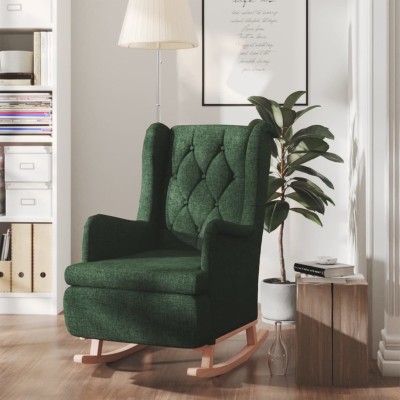 Armchair with rubber tree...