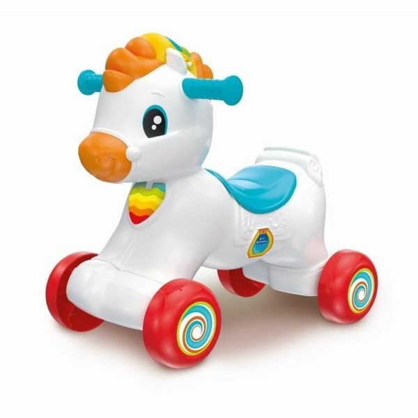 Kiikhobu Clementoni Rocking horse and wheels (FR)