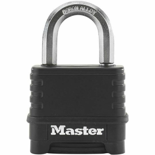 Yhdistelmäriippulukko Master Lock M178EURD Teräs Sinkki Musta