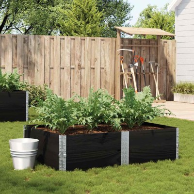 Garden bed, black,...