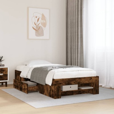 Bed frame without mattress,...