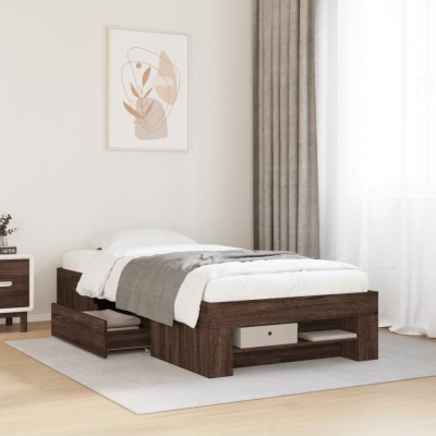 Bed frame without mattress,...